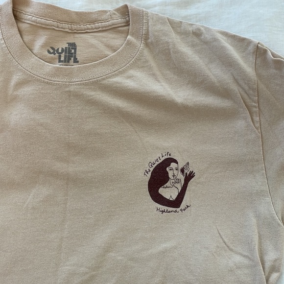 The Quiet Life Highland park listen long sleeve t shirt skater Medium - Picture 2 of 5